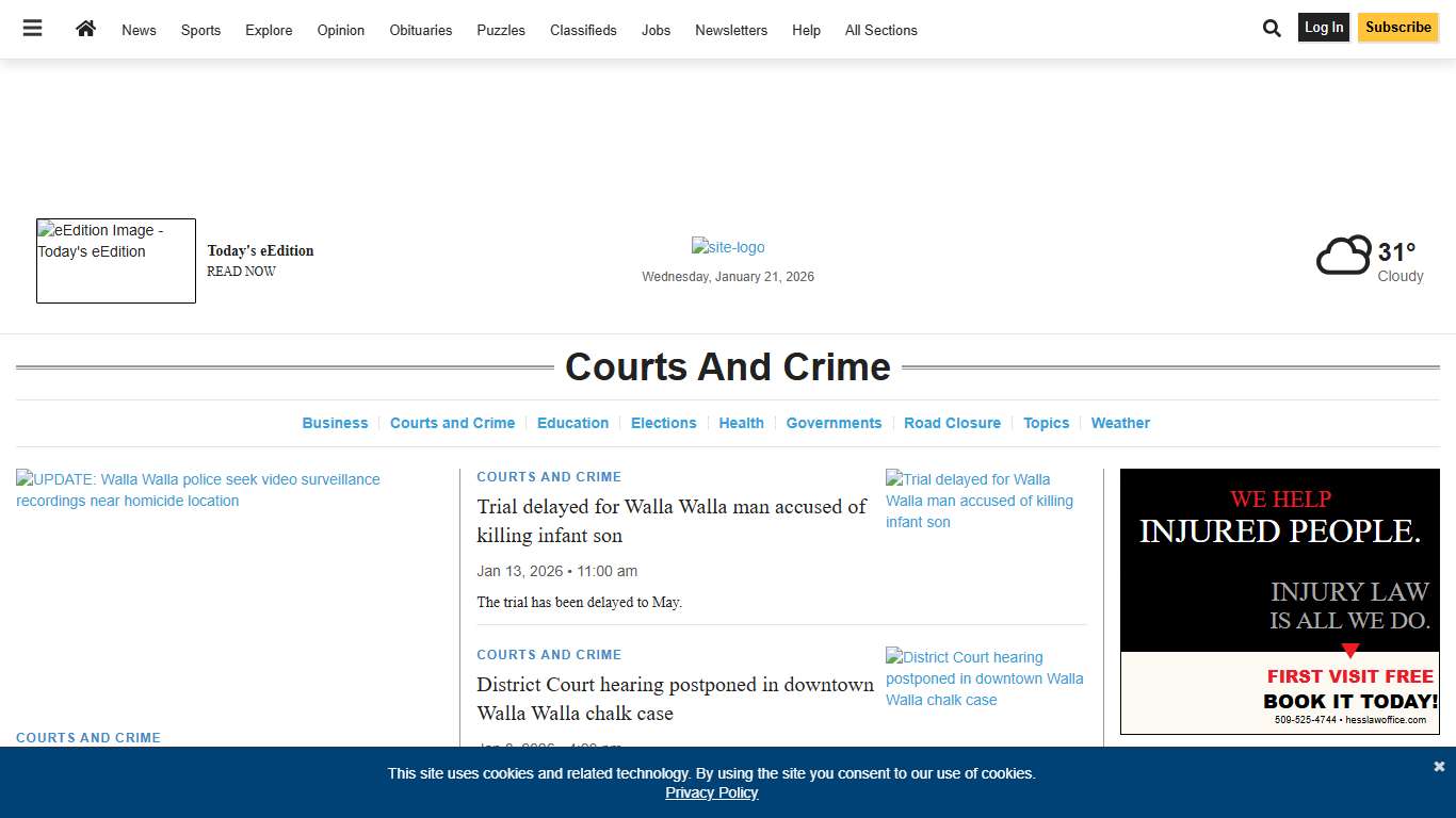 Courts And Crime | union-bulletin.com